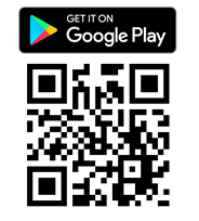 Google Play Icon and QR code